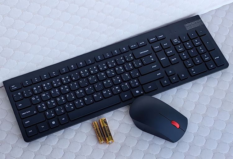 วินโดว์ USB Lenovo Wireless Keyboard Mouse Combo Gen 2 Brand New