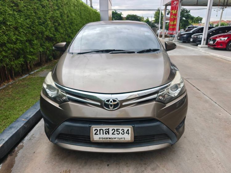 Toyota Vios 2013 1.5 G Sedan เบนซิน ไม่ติดแก๊ส เกียร์อัตโนมัติ น้ำตาล รูปที่ 2