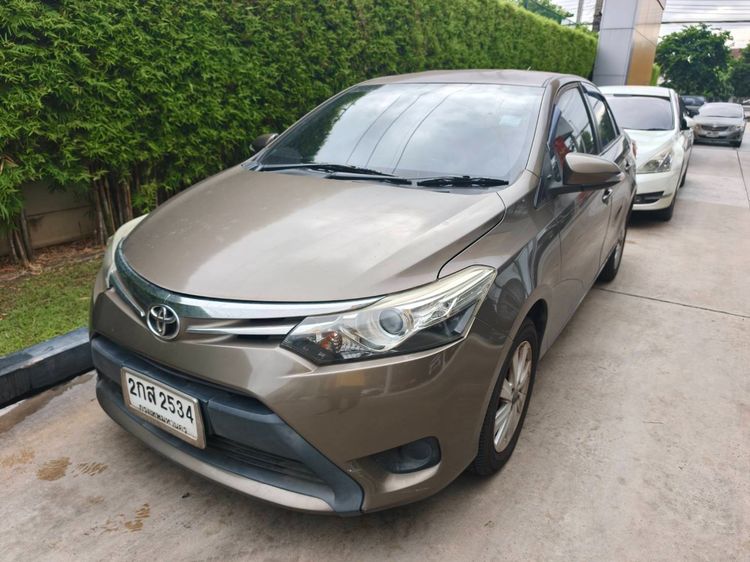 Toyota Vios 2013 1.5 G Sedan เบนซิน ไม่ติดแก๊ส เกียร์อัตโนมัติ น้ำตาล รูปที่ 3