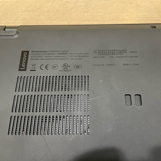 Lenovo ThinkPad X1 Carbon Gen 6 รูปที่ 2