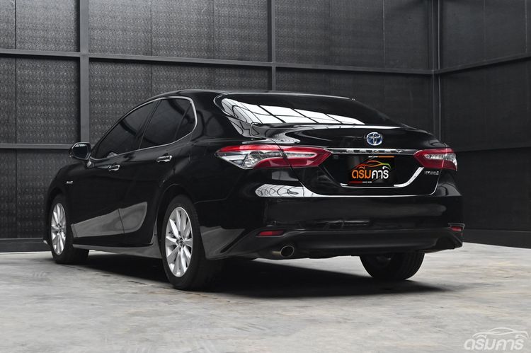 Toyota Camry 2019 2.5 Hybrid Sedan ไฮบริด ไม่ติดแก๊ส เกียร์อัตโนมัติ ดำ รูปที่ 3