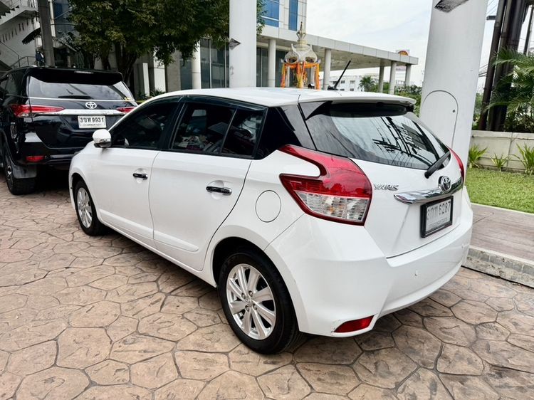 Toyota Yaris 2014 1.2 G Sedan เบนซิน ไม่ติดแก๊ส เกียร์อัตโนมัติ ขาว รูปที่ 3