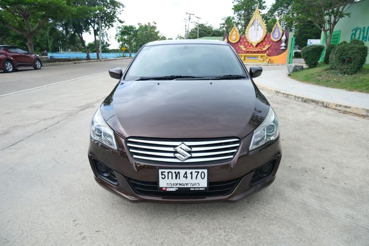 Suzuki Ciaz 2016 1.2 GL Sedan เบนซิน ไม่ติดแก๊ส เกียร์อัตโนมัติ น้ำตาล รูปที่ 2