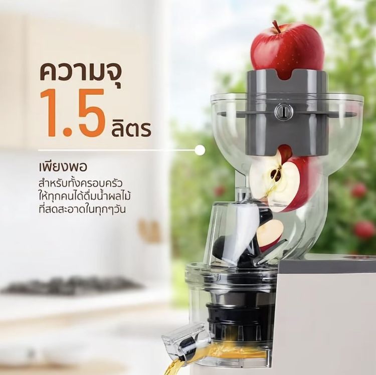 เครื่องสกัดเย็นน้ำผลไม้ SCE plus 1.5 ลิตร รูปที่ 3