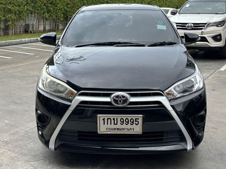 Toyota Yaris 2016 1.2 G Sedan เบนซิน ไม่ติดแก๊ส เกียร์อัตโนมัติ ดำ รูปที่ 2
