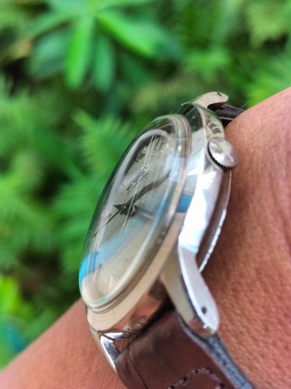 MIDO MULTIFORT POWERWIND 17J 917PC.SUPER AUTOMATIC 1965's.เรือนสแตนเลส หน้าเฟดเก่าเดิม คลาสสิคมาก ขนาด 39มม.ผู้ชายไซส์ รูปที่ 4