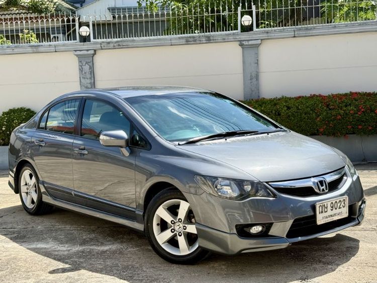 Honda Civic 2009 1.8 E i-VTEC Sedan เบนซิน ไม่ติดแก๊ส เกียร์อัตโนมัติ เทา รูปที่ 2