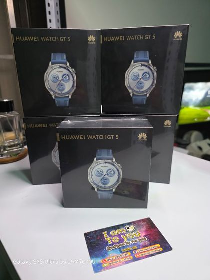 "ลดแล้ว"[DEMO/ตัวโชว์] Huawei Watch GT5 46mm. - Blue