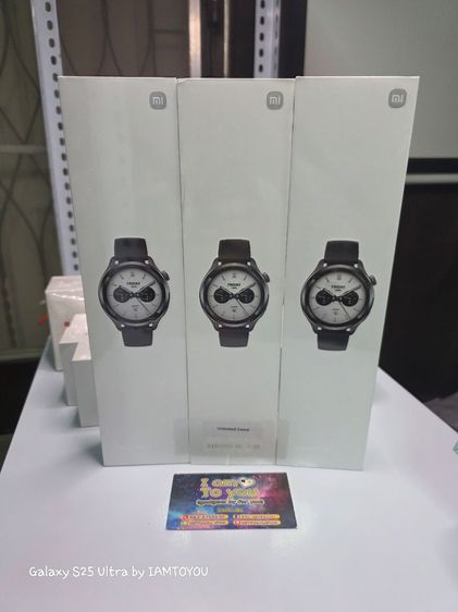 "ลดแล้ว"[DEMO/ตัวโชว์] Xiaomi Watch S4 - Black (46mm.)