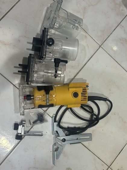 รวมส่ง ขายยกเซ็ตทริมเมอร์ DELTON 620W + ฐาน + รั้ว ไกด์ + ชุดดอก พร้อมใช้งาน