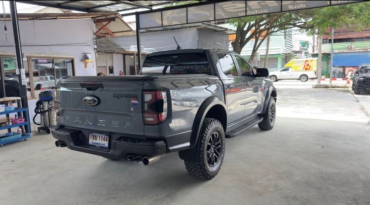 Ford Ranger 2022 Raptor 3.0 4WD Pickup เบนซิน เกียร์อัตโนมัติ เทา รูปที่ 3