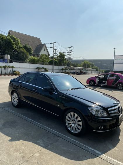 Mercedes-Benz C-Class 2009 C200 Kompressor Sedan เบนซิน เกียร์อัตโนมัติ ดำ รูปที่ 2