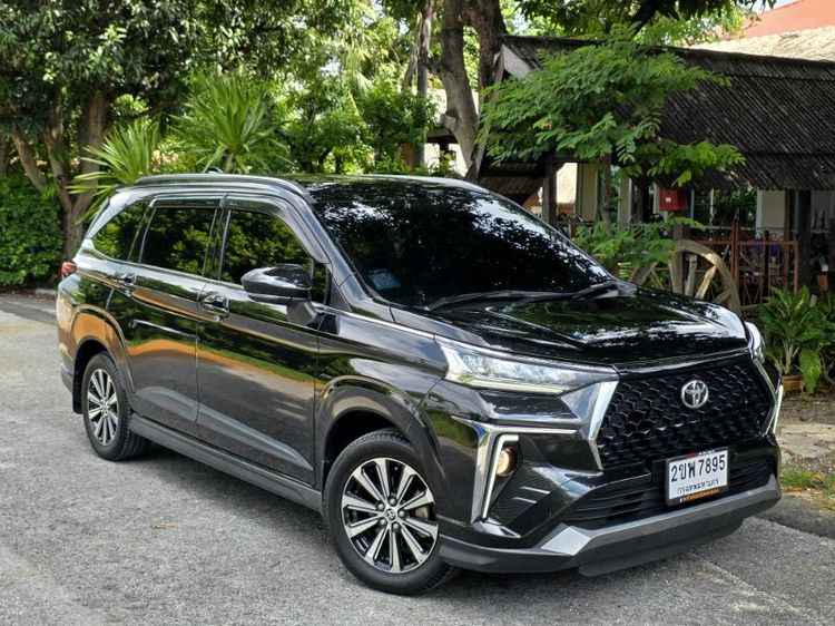 Toyota Veloz 2022 1.5 Smart Utility-car เบนซิน ไม่ติดแก๊ส เกียร์อัตโนมัติ ดำ รูปที่ 3