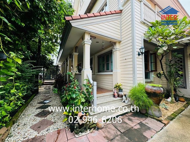 บ้านเดี่ยว 2 ชั้น 103.6 ตร.ว. หมู่บ้านลัดดารมย์ บางบอน4 ซอยเพชรเกษม69 ถนนเพชรเกษม ถนนบางบอน4 เขตหนองแขม กรุงเทพมหานคร รูปที่ 4