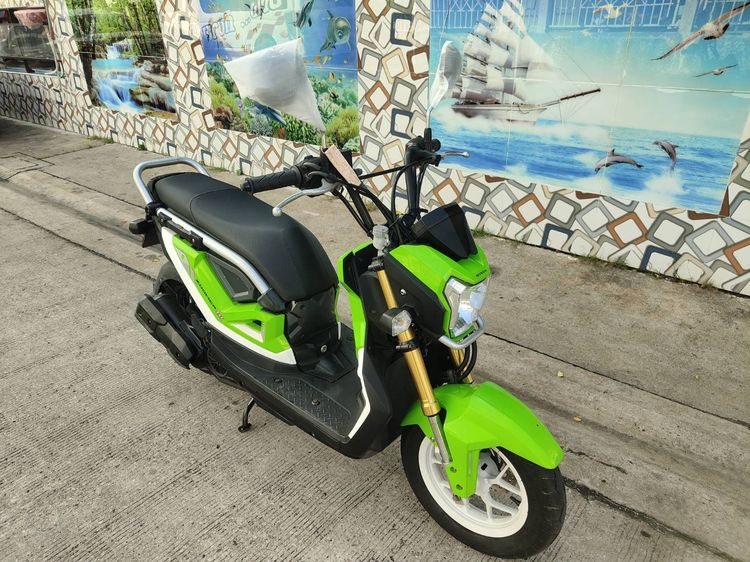 🛵ยังไงก็ขาย ZOOMER-X ปี 60 เครื่องดี สีสวย สตาร์ทมือ เล่มชุดโอนครบ+เปลี่ยนถ่ายน้ำมันเครื่องฟรี ส่งฟรี30 ก.ม รูปที่ 5