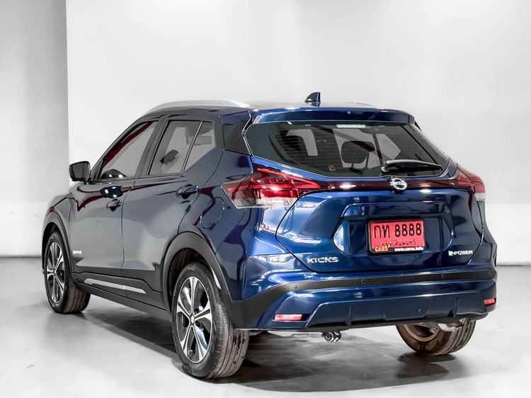 Nissan Kicks 2024 1.2 VL Sedan ไฮบริด ไม่ติดแก๊ส เกียร์อัตโนมัติ น้ำเงิน รูปที่ 4