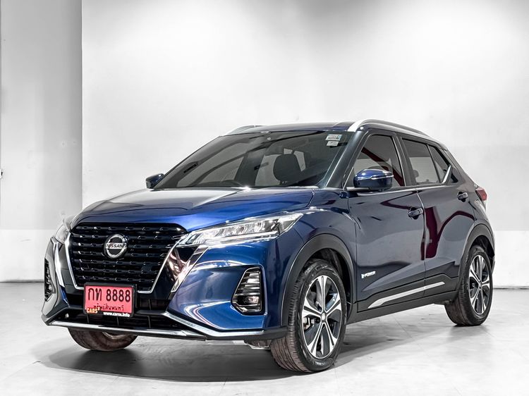 Nissan Kicks 2024 1.2 VL Sedan ไฮบริด ไม่ติดแก๊ส เกียร์อัตโนมัติ น้ำเงิน รูปที่ 3