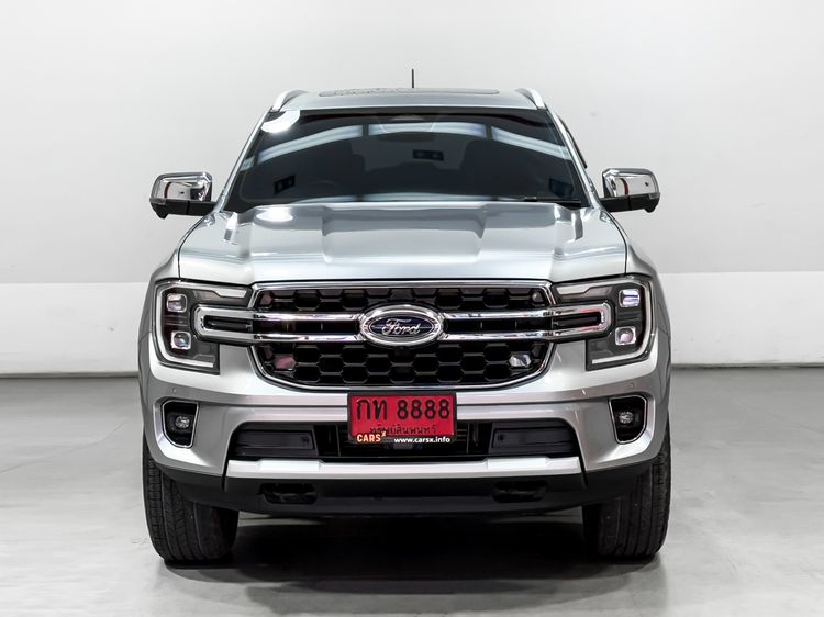 Ford Everest 2022 2.0 Titanium Plus 4WD Utility-car ดีเซล ไม่ติดแก๊ส เกียร์อัตโนมัติ บรอนซ์เงิน รูปที่ 2