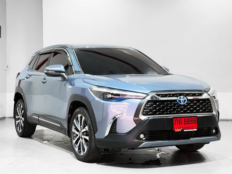 Toyota Corolla Cross 2020 1.8 Hybrid Premium Sedan ไฮบริด ไม่ติดแก๊ส เกียร์อัตโนมัติ เทา