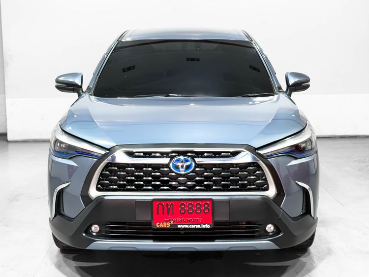 Toyota Corolla Cross 2020 1.8 Hybrid Premium Sedan ไฮบริด ไม่ติดแก๊ส เกียร์อัตโนมัติ เทา รูปที่ 2