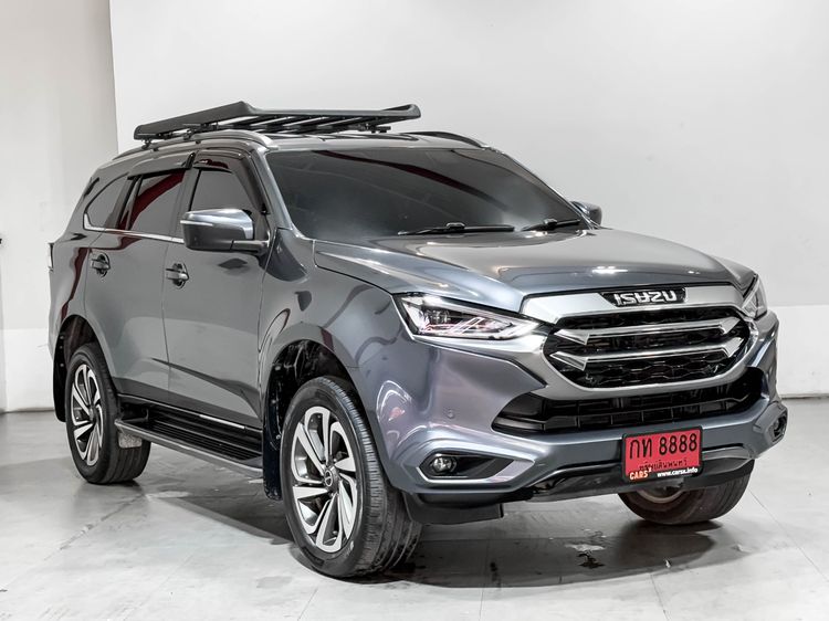 Isuzu MU-X 2022 3.0 Ultimate AT 4WD Utility-car ดีเซล ไม่ติดแก๊ส เกียร์อัตโนมัติ เทา