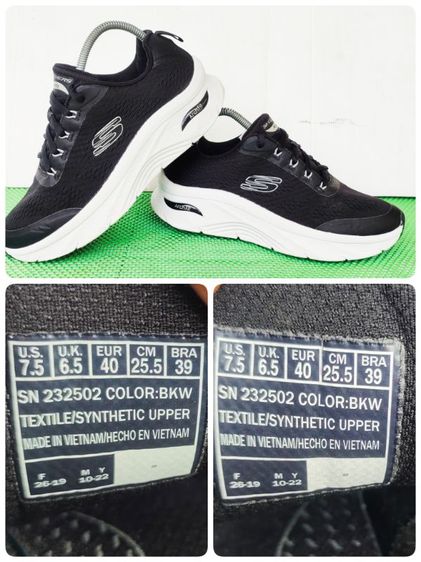 รองเท้า💥SKECHERS💥ของแท้‼️สีดำ พื้นเดิม นิ่ม เบา สวยๆ สภาพดี💥ไซร์ 40 รูปที่ 7