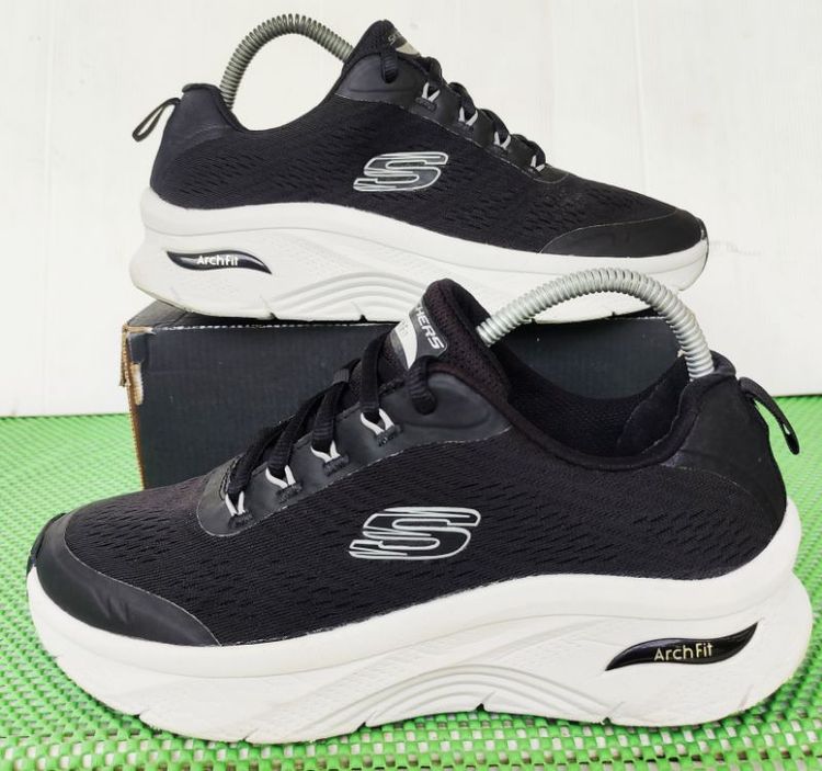 รองเท้า💥SKECHERS💥ของแท้‼️สีดำ พื้นเดิม นิ่ม เบา สวยๆ สภาพดี💥ไซร์ 40 รูปที่ 9