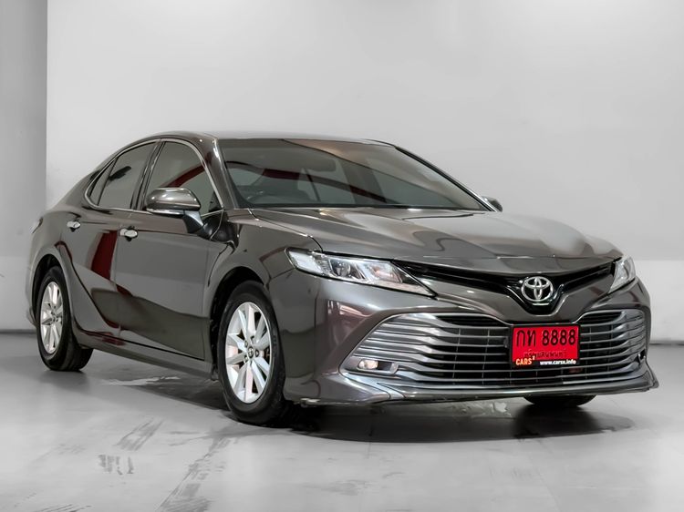 Toyota Camry 2019 2.0 G Sedan เบนซิน ไม่ติดแก๊ส เกียร์อัตโนมัติ เทา