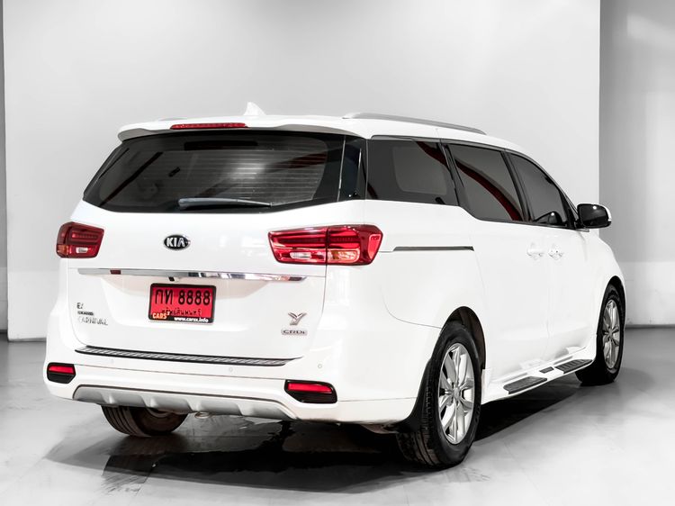Kia Grand Carnival 2019 2.2 EX Van ดีเซล ไม่ติดแก๊ส เกียร์อัตโนมัติ ขาว รูปที่ 4
