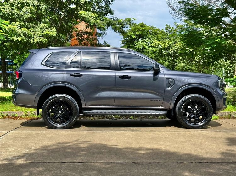 Ford Everest 2023 2.0 Titanium Sport Utility-car ดีเซล เกียร์อัตโนมัติ เทา รูปที่ 3