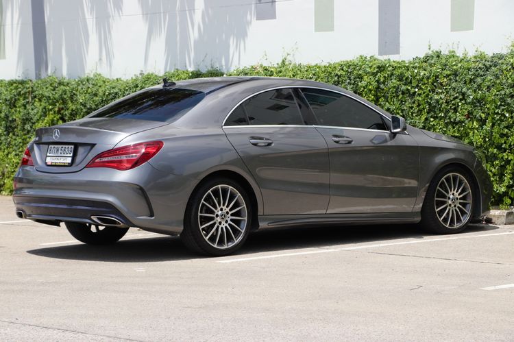 Mercedes-Benz CLA-Class 2018 CLA250 AMG Sedan เบนซิน ไม่ติดแก๊ส เกียร์อัตโนมัติ เทา รูปที่ 4