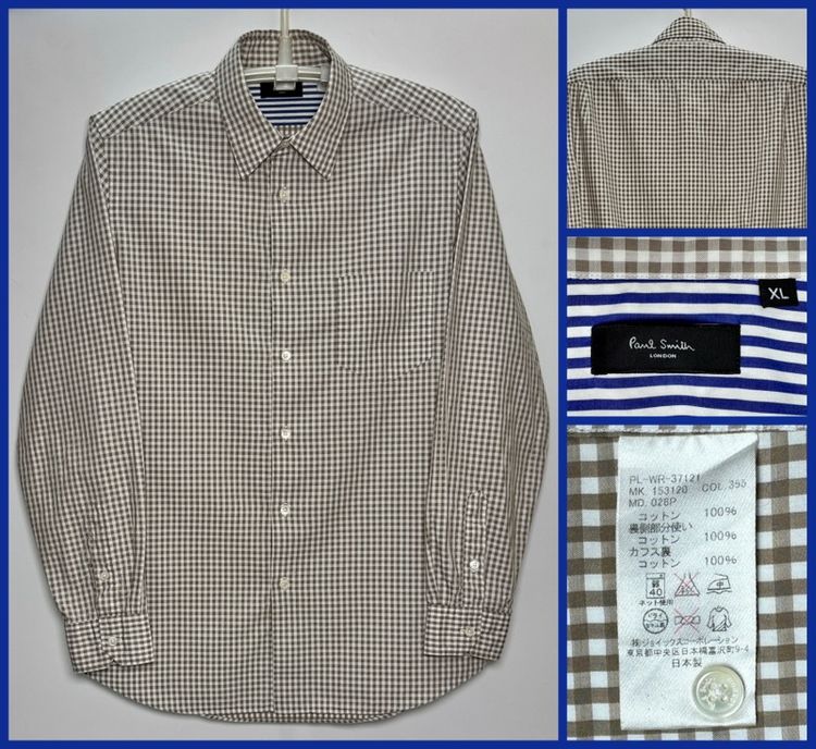 🔴เสื้อเชิ้ต Paul Smith ของแท้ แบบสวยสไตล์ลำลอง