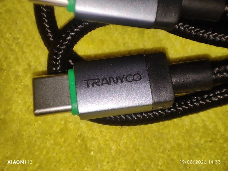 สายชาร์จเร็ว120W 6A แท้100% แบบ type c to type c สายเป็นสายถักอย่างดีแข็งแรง ยาว 1m ของใหม่มือหนึ่ง รูปที่ 4