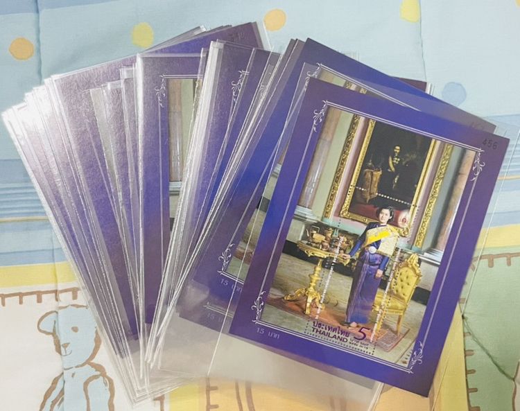 ชีทแสตมป์ชุดเฉลิมพระเกียรติสมเด็จพระเทพรัตนราชสุดาฯ สยามบรมราชกุมารี ฉลองพระชนมายุ 5 รอบ รูปที่ 2