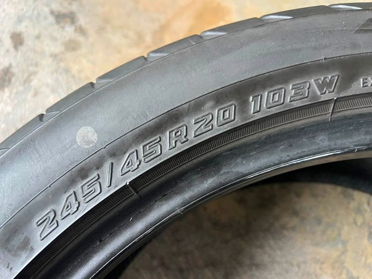 **ยาง Yokohama Advan 245/45/20 ปี22 คู่ 1700 บาท ไม่ปะ !! รูปที่ 6