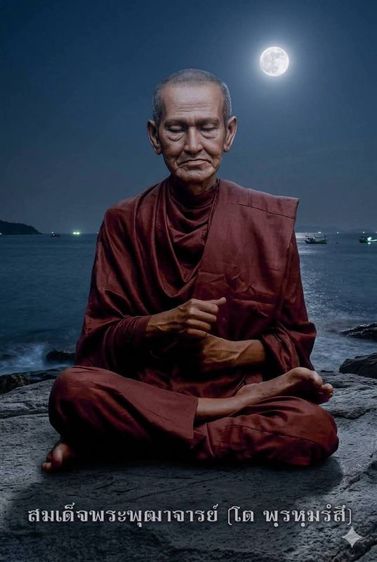 พระสมเด็จวัดระฆัง พิมพ์ไกเซอร์ ยุคเเรก สวยเก่าเดิมๆเนื้อจัดเก่ายุคต้นตัวจริง ดูง่าย หาชมได้ยากยิ่ง รูปที่ 11