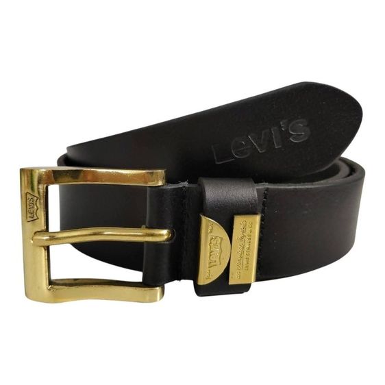 เข็มขัดหนัง Levi's ลีวายหัวทองเหลือง รูปที่ 3