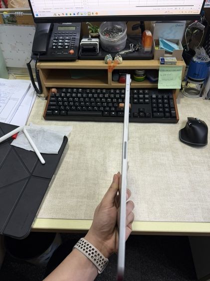 IPad Air M3 13” ความจุ 128GB ประกันหมดเดือน 10/26 สุภาพแบต100% จำนวนชาร์ท 84 รอบ รูปที่ 3