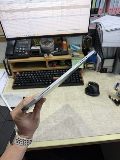 IPad Air M3 13” ความจุ 128GB ประกันหมดเดือน 10/26 สุภาพแบต100% จำนวนชาร์ท 84 รอบ รูปที่ 7