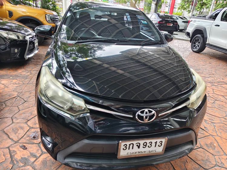 Toyota Vios 2013 1.5 J Sedan เบนซิน ไม่ติดแก๊ส เกียร์อัตโนมัติ ดำ รูปที่ 2