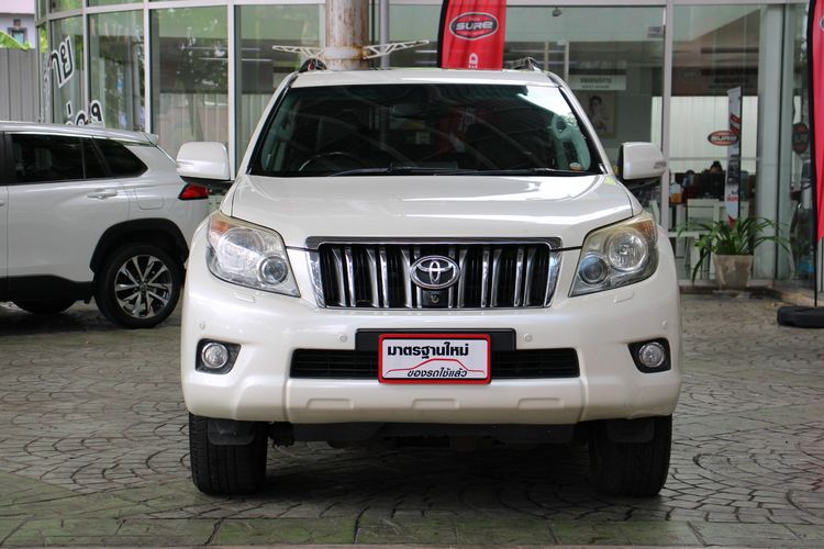 Toyota Land Cruiser Prado 2012 3.0 D4D 4WD Utility-car ดีเซล ไม่ติดแก๊ส เกียร์อัตโนมัติ ขาว รูปที่ 2