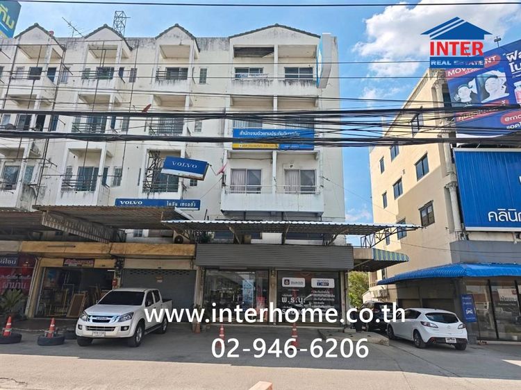 อาคารพาณิชย์ 4.5 ชั้น 40 ตร.ว. อาคารพาณิชย์ ใกล้ตลาดไอยรา ซอยเทศบาล4 ถนนคลองหลวง ถนนพหลโยธิน คลองหลวง ปทุมธานี
