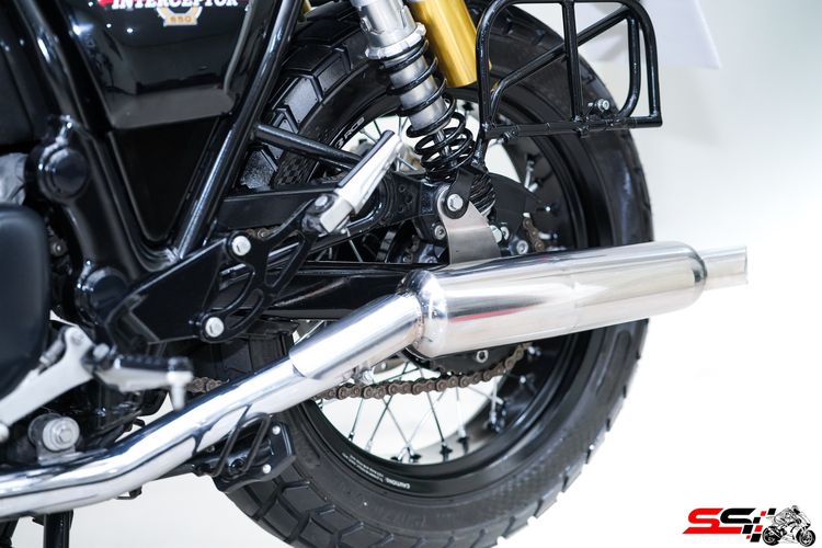 ROYAL ENFIELD INTERCEPTOR 650 Custom สวยๆ ปี2021 มือเดียว หล่อลงตัวสภาพดีมากๆ รูปที่ 2