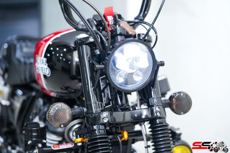 ROYAL ENFIELD INTERCEPTOR 650 Custom สวยๆ ปี2021 มือเดียว หล่อลงตัวสภาพดีมากๆ รูปที่ 11