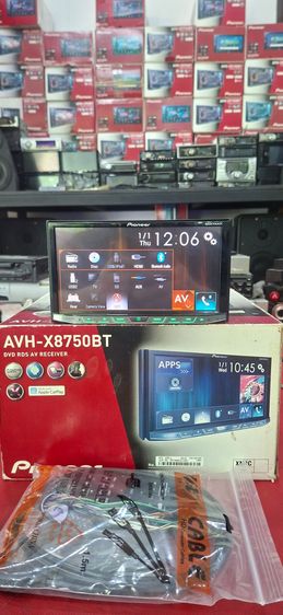 ขายdvd Pioneerจอ7"AVH-X8750BTมืแ2สวยงามอุปกรณ์ครบใช้งานได้ดีDVD BT HDMI USB AUX Apple Carplay Android ราคาขาย6399บาท0945482819 นนทบุรี รูปที่ 2