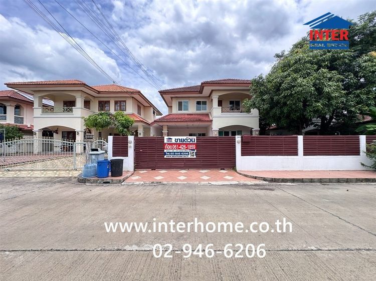 บ้านเดี่ยว 2 ชั้น 73 ตร.ว. หมู่บ้านพนาสนธิ์การ์เด้นโฮม5 บ้านเดี่ยว หทัยราษฏร์ ซอยหทัยราษฎร์24-1 ถนนรามอินทรา ถนนคู้บอน เขตคลองสามวา กรุงเทพ รูปที่ 2
