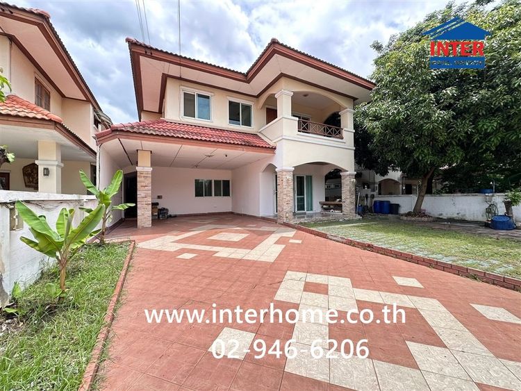 บ้านเดี่ยว 2 ชั้น 73 ตร.ว. หมู่บ้านพนาสนธิ์การ์เด้นโฮม5 บ้านเดี่ยว หทัยราษฏร์ ซอยหทัยราษฎร์24-1 ถนนรามอินทรา ถนนคู้บอน เขตคลองสามวา กรุงเทพ รูปที่ 3