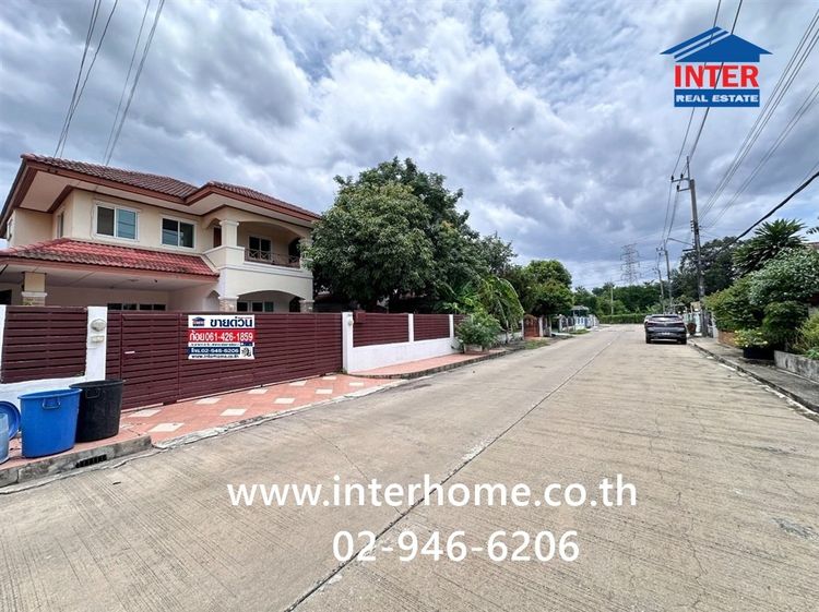 บ้านเดี่ยว 2 ชั้น 73 ตร.ว. หมู่บ้านพนาสนธิ์การ์เด้นโฮม5 บ้านเดี่ยว หทัยราษฏร์ ซอยหทัยราษฎร์24-1 ถนนรามอินทรา ถนนคู้บอน เขตคลองสามวา กรุงเทพ