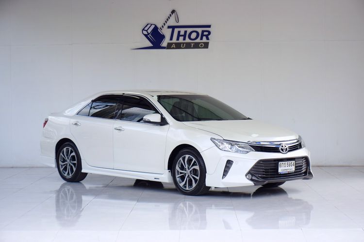 Toyota Camry 2016 2.0 G Extremo Sedan เบนซิน เกียร์อัตโนมัติ ขาว รูปที่ 3
