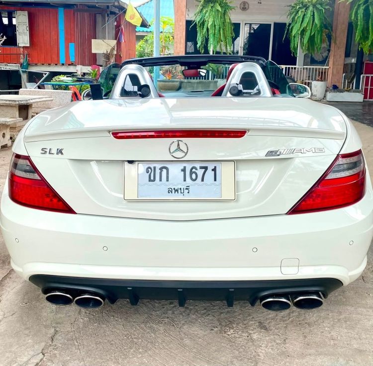 Mercedes-Benz SLK-Class 2012 SLK200 Kompressor AMG Sedan เบนซิน เกียร์อัตโนมัติ ขาว รูปที่ 4